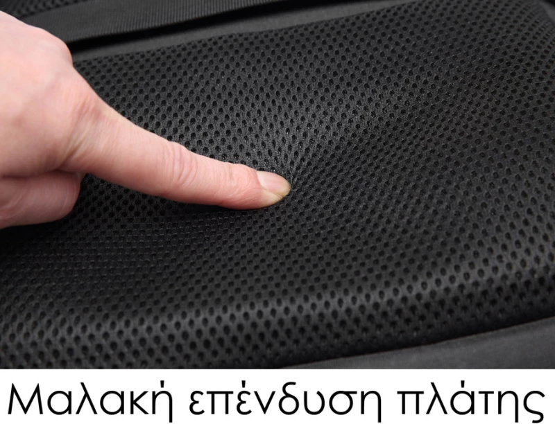 Lavor 712 Ανδρική Τσάντα στηθους σε μαυρο χρώμα