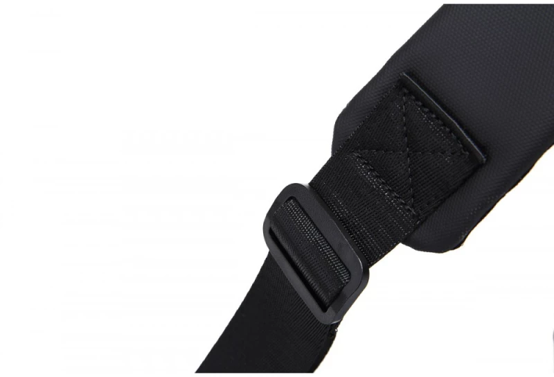 Lavor 712 Ανδρική Τσάντα στηθους σε μαυρο χρώμα