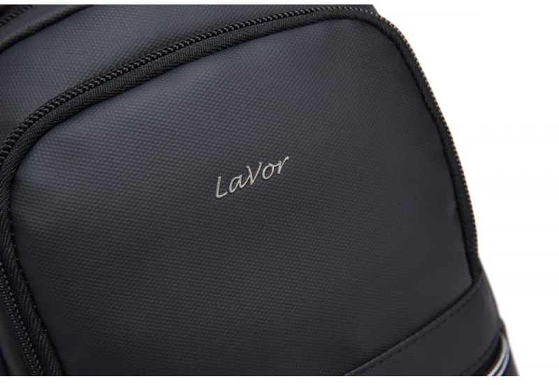 Lavor 712 Ανδρική Τσάντα στηθους σε μαυρο χρώμα