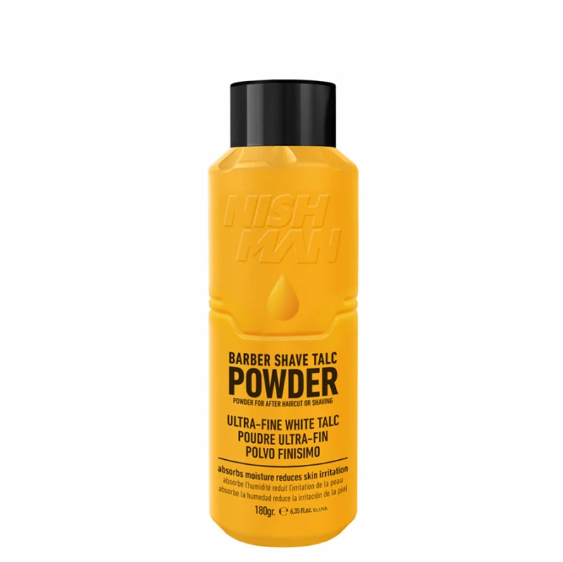 Nish Man Barber Talc Powder 180gr