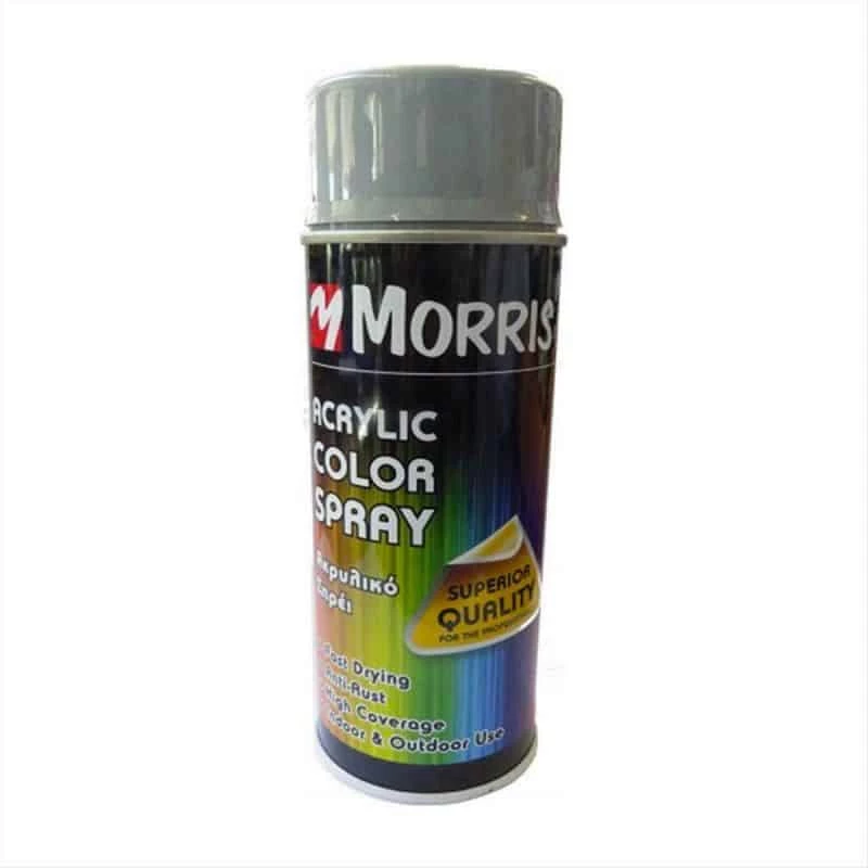 Σπρέι ασημί γυαλιστερό Ral 9006 Morris 400ml 28630