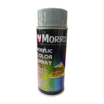 Σπρέι ασημί γυαλιστερό Ral 9006 Morris 400ml 28630