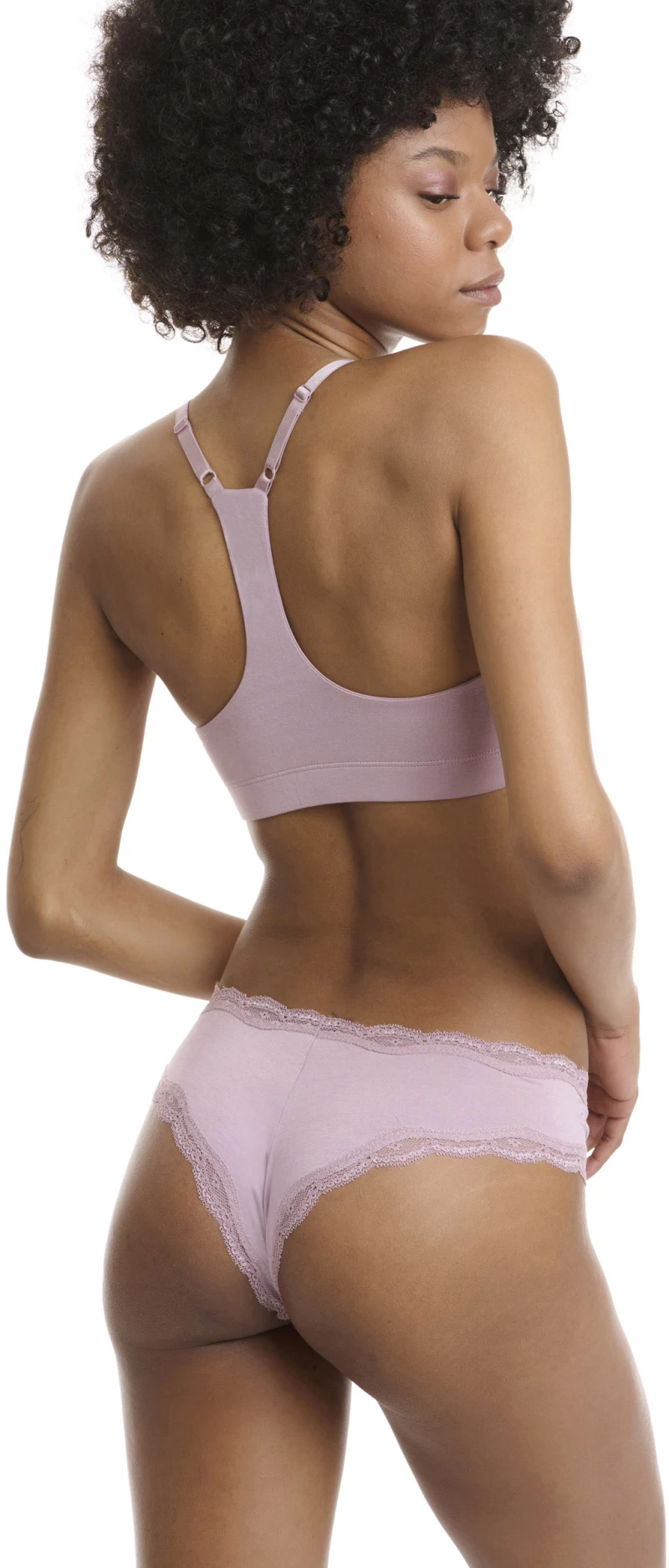 Γυναικείο brazil slip Walk - Δαντέλα - Brief από ίνες bamboo - 2 pack