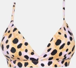 Μαγιό top Rock Club - Panther print - Bikini Τρίγωνο με Λάστιχο - Cup C D