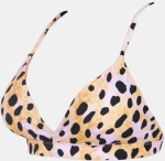 Μαγιό top Rock Club - Panther print - Bikini Τρίγωνο με Λάστιχο - Cup C D