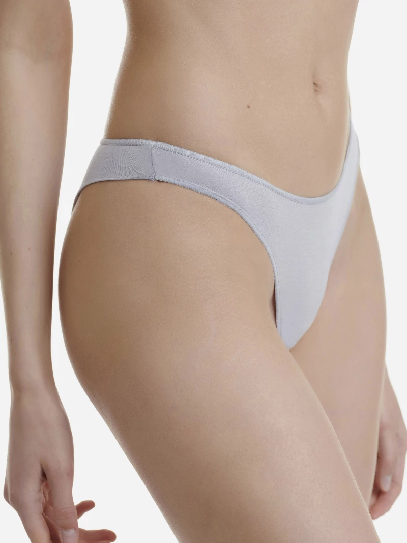 Γυναικείο brazil slip Walk με σχέδια - Brief από ίνες bamboo - 2 pack