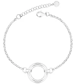 Βραχιόλι Circle από ασήμι 925°