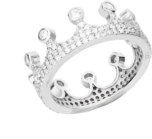 Δαχτυλίδι Crown από ασήμι 925º