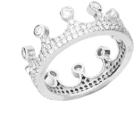 Δαχτυλίδι Crown από ασήμι 925º