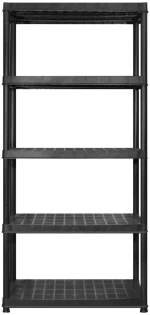 ΡΑΦΙΕΡΑ ΑΠΟΘΗΚΕΥΣΗΣ 5 ΕΠΙΠΕΔΩΝ ΜΑΥΡΗ 183X45,7X185 ΕΚ. ΠΛΑΣΤΙΚΗ 3059854