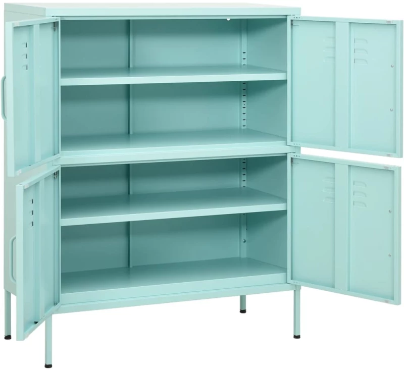 ΝΤΟΥΛΑΠΙ ΑΠΟΘΗΚΕΥΣΗΣ ΧΡΩΜΑ ΜΕΝΤΑ 80 X 35 X 101,5 ΕΚ. ΑΠΟ ΑΤΣΑΛΙ 336140