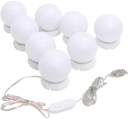 ΦΩΤΙΣΤΙΚΑ ΚΑΘΡΕΦΤΗ ΜΕ 8 LED ΛΑΜΠΕΣ ΘΕΡΜΟ ΚΑΙ ΨΥΧΡΟ ΛΕΥΚΟ 335864
