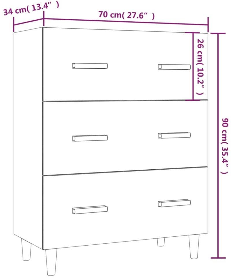 ΝΤΟΥΛΑΠΙ ΓΚΡΙ ΣΚΥΡΟΔΕΜΑΤΟΣ 70 X 34 X 90ΕΚ. ΕΠΕΞΕΡΓΑΣΜΕΝΟ ΞΥΛΟ 812154