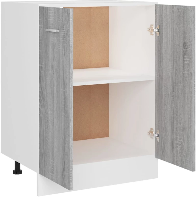 ΝΤΟΥΛΑΠΙ ΓΚΡΙ SONOMA 60 X 46 X 81,5 ΕΚ. ΑΠΟ ΕΠΕΞΕΡΓΑΣΜΕΝΟ ΞΥΛΟ 815562