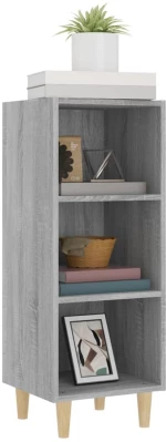 ΝΤΟΥΛΑΠΙ ΓΚΡΙ SONOMA 34,5X32,5X90ΕΚ. ΑΠΟ ΕΠΕΞΕΡΓΑΣΜΕΝΟ ΞΥΛΟ 817421