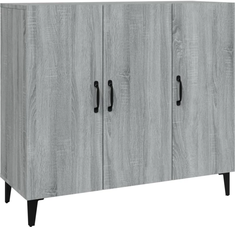 ΝΤΟΥΛΑΠΙ ΓΚΡΙ SONOMA 90 X 34 X 80 ΕΚ. ΑΠΟ ΕΠΕΞΕΡΓΑΣΜΕΝΟ ΞΥΛΟ 817463