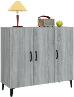 ΝΤΟΥΛΑΠΙ ΓΚΡΙ SONOMA 90 X 34 X 80 ΕΚ. ΑΠΟ ΕΠΕΞΕΡΓΑΣΜΕΝΟ ΞΥΛΟ 817463