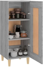 ΝΤΟΥΛΑΠΙ ΓΚΡΙ SONOMA 34,5X34X90 ΕΚ. ΑΠΟ ΕΠΕΞΕΡΓΑΣΜΕΝΟ ΞΥΛΟ 817433