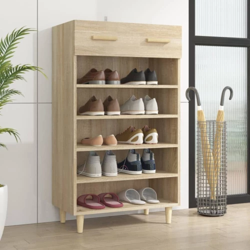 ΠΑΠΟΥΤΣΟΘΗΚΗ SONOMA ΔΡΥΣ 60X35X105 ΕΚ. ΑΠΟ ΕΠΕΞΕΡΓΑΣΜΕΝΟ ΞΥΛΟ 812783