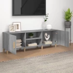ΈΠΙΠΛΟ ΤΗΛΕΟΡΑΣΗΣ ΓΚΡΙ SONOMA 150X30X50 ΕΚ. ΑΠΟ ΕΠΕΞΕΡΓ. ΞΥΛΟ 817502