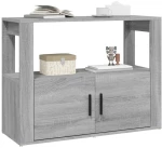 ΝΤΟΥΛΑΠΙ ΓΚΡΙ SONOMA 80X30X60 ΕΚ. ΑΠΟ ΕΠΕΞΕΡΓΑΣΜΕΝΟ ΞΥΛΟ 819458