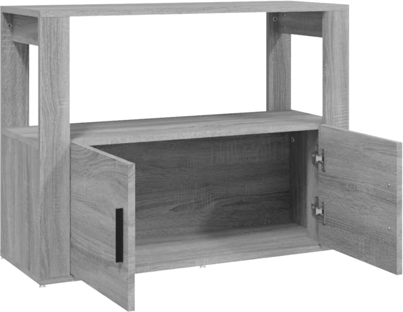 ΝΤΟΥΛΑΠΙ ΓΚΡΙ SONOMA 80X30X60 ΕΚ. ΑΠΟ ΕΠΕΞΕΡΓΑΣΜΕΝΟ ΞΥΛΟ 819458