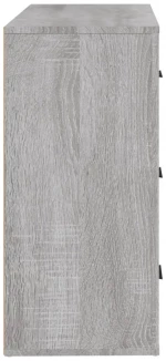 ΝΤΟΥΛΑΠΙ ΓΚΡΙ SONOMA 80X33X70 ΕΚ. ΑΠΟ ΕΠΕΞΕΡΓΑΣΜΕΝΟ ΞΥΛΟ 816582