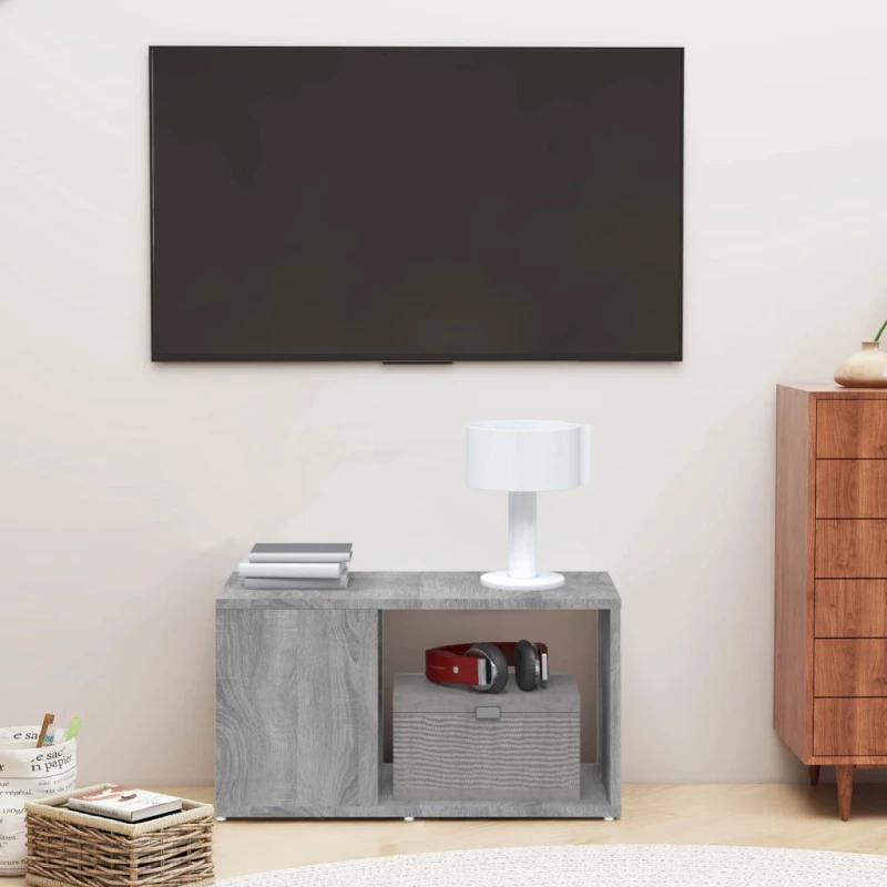 ΈΠΙΠΛΟ ΤΗΛΕΟΡΑΣΗΣ ΓΚΡΙ SONOMA 60X24X32 ΕΚ. ΕΠΕΞΕΡΓΑΣΜΕΝΟ ΞΥΛΟ 816030