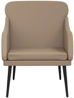 ΠΟΛΥΘΡΟΝΑ CAPPUCCINO 63X76X80 ΕΚ. ΑΠΟ ΣΥΝΘΕΤΙΚΟ ΔΕΡΜΑ 351429
