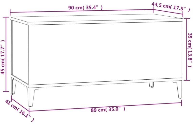 ΤΡΑΠΕΖΑΚΙ ΣΑΛΟΝΙΟΥ ΚΑΦΕ ΔΡΥΣ 90X44,5X45 ΕΚ. ΕΠΕΞΕΡΓΑΣΜΕΝΟ ΞΥΛΟ 819595