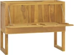 ΈΠΙΠΛΟ ΜΠΑΝΙΟΥ 90 X 45 X 75 ΕΚ. ΑΠΟ ΜΑΣΙΦ ΞΥΛΟ TEAK 338248