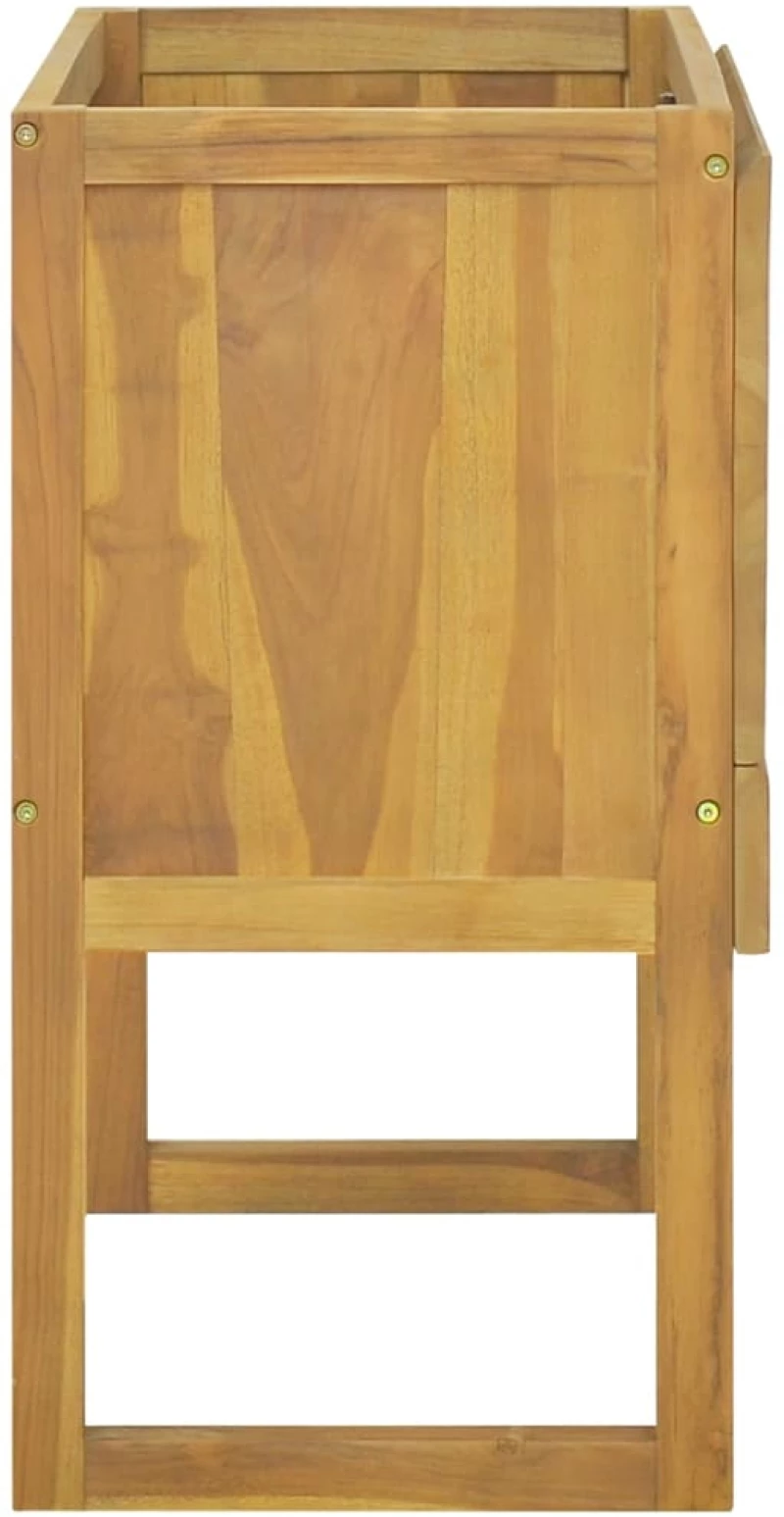 ΈΠΙΠΛΟ ΜΠΑΝΙΟΥ 90 X 45 X 75 ΕΚ. ΑΠΟ ΜΑΣΙΦ ΞΥΛΟ TEAK 338248