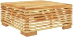ΤΡΑΠΕΖΑΚΙ ΚΗΠΟΥ 69,5X69,5X31 ΕΚ. ΑΠΟ ΜΑΣΙΦ ΞΥΛΟ TEAK 319162