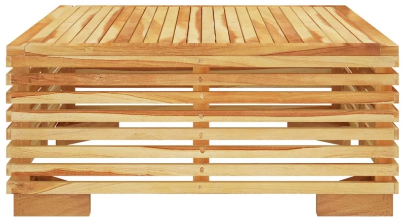 ΤΡΑΠΕΖΑΚΙ ΚΗΠΟΥ 69,5X69,5X31 ΕΚ. ΑΠΟ ΜΑΣΙΦ ΞΥΛΟ TEAK 319162