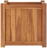 ΖΑΡΝΤΙΝΙΕΡΑ ΥΠΕΡΥΨΩΜΕΝΗ 40 X 40 X 40 ΕΚ. ΑΠΟ ΜΑΣΙΦ ΞΥΛΟ TEAK 48965