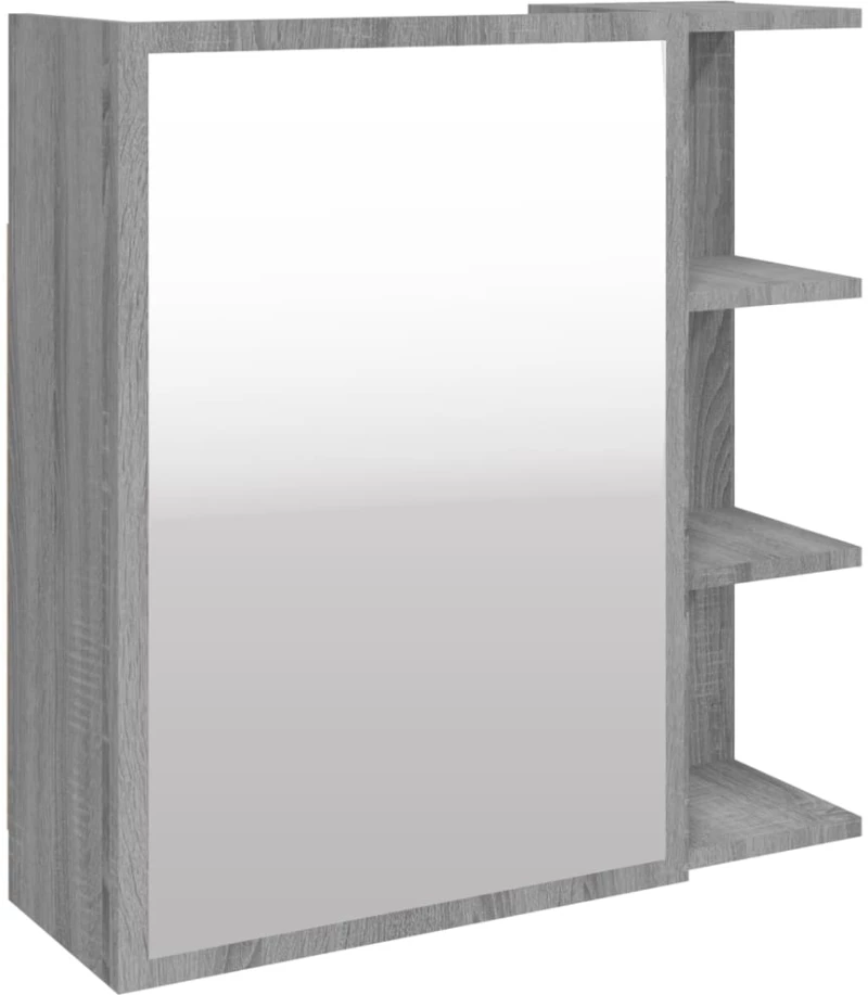 ΝΤΟΥΛΑΠΙ ΚΑΘΡΕΠΤΗΣ ΜΠΑΝΙΟΥ ΓΚΡΙ SONOMA 62,5X20,5X64 ΕΚ ΕΠ. ΞΥΛΟ 826352