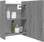 ΝΤΟΥΛΑΠΙ ΚΑΘΡΕΠΤΗΣ ΜΠΑΝΙΟΥ ΓΚΡΙ SONOMA 62,5X20,5X64 ΕΚ ΕΠ. ΞΥΛΟ 826352