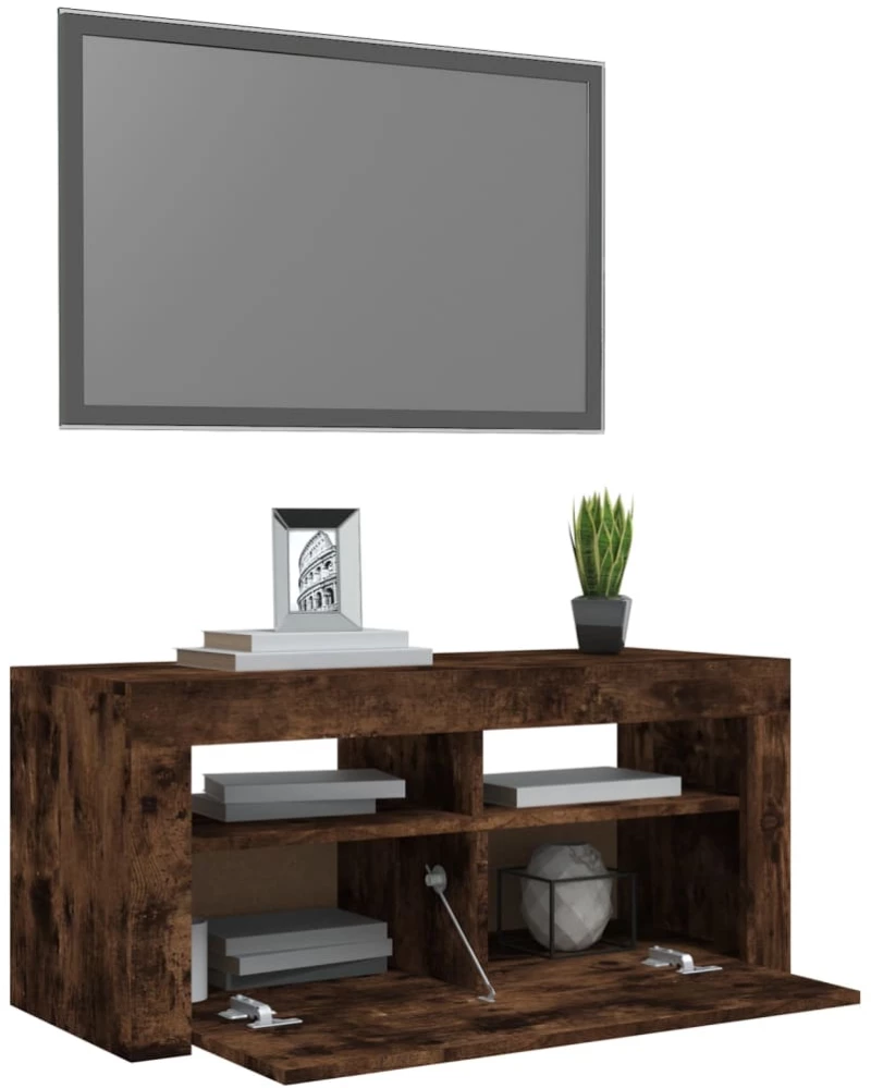 ΈΠΙΠΛΟ ΤΗΛΕΟΡΑΣΗΣ ΜΕ LED ΚΑΠΝΙΣΤΗ ΔΡΥΣ 90X35X40 ΕΚ. 822721