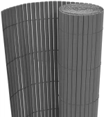 ΠΕΡΙΦΡΑΞΗ ΚΗΠΟΥ ΔΙΠΛΗΣ ΌΨΗΣ ΓΚΡΙ 90 X 500 ΕΚ. ΑΠΟ PVC 43631