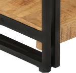 ΒΙΒΛΙΟΘΗΚΗ ΜΕ 3 ΕΠΙΠΕΔΑ 77X30X80 ΕΚ ΜΑΣΙΦ ΞΥΛΟ ΜΑΝΓΚΟ & ΣΙΔΗΡΟΣ 351106