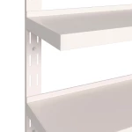 ΡΑΦΙΑ ΤΟΙΧΟΥ 2 ΕΠΙΠΕΔΩΝ 2 ΤΕΜ. 200 X 30 ΕΚ. ΑΝΟΞΕΙΔΩΤΟ ΑΤΣΑΛΙ 3055899