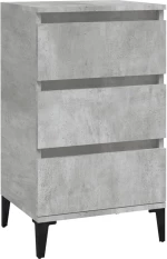ΚΟΜΟΔΙΝΟ ΓΚΡΙ ΣΚΥΡ. 40X35X70 ΕΚ. ΑΠΟ ΕΠΕΞΕΡΓΑΣΜΕΝΟ ΞΥΛΟ 819672