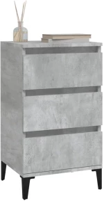 ΚΟΜΟΔΙΝΟ ΓΚΡΙ ΣΚΥΡ. 40X35X70 ΕΚ. ΑΠΟ ΕΠΕΞΕΡΓΑΣΜΕΝΟ ΞΥΛΟ 819672