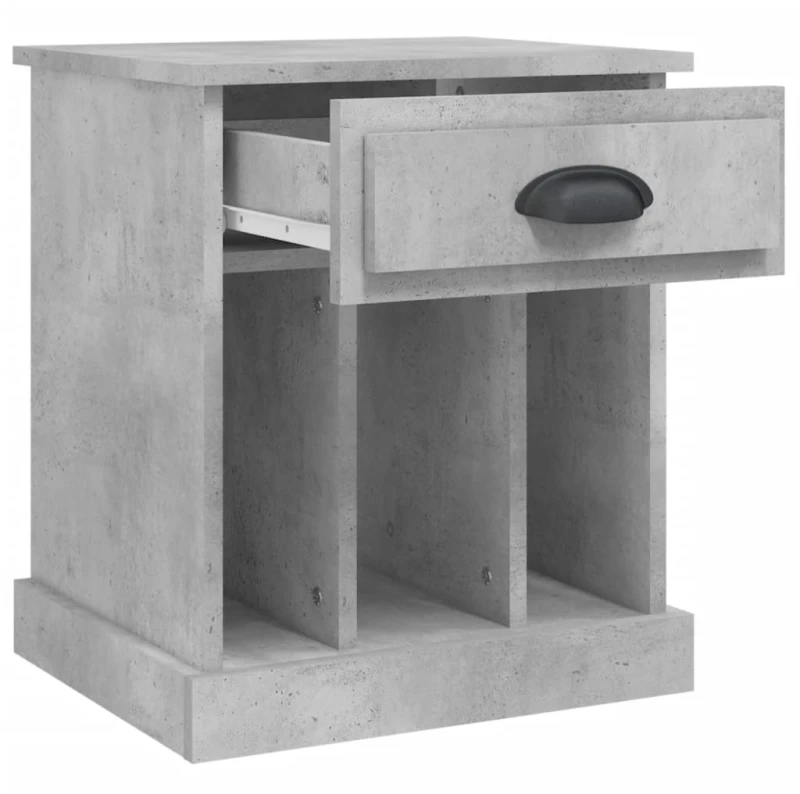 ΚΟΜΟΔΙΝΑ 2 ΤΕΜ. ΓΚΡΙ ΣΚΥΡΟΔΕΜΑΤΟΣ 43X36X50 ΕΚ. 816353