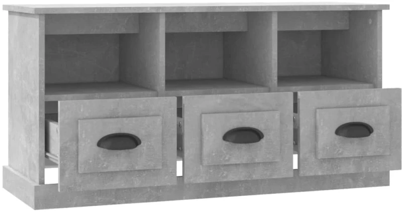 ΈΠΙΠΛΟ ΤΗΛΕΟΡΑΣΗΣ ΓΚΡΙ ΣΚΥΡΟΔΕΜΑΤΟΣ 100X35X50 ΕΚ. ΕΠΕΞ. ΞΥΛΟ 816292