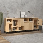 ΝΤΟΥΛΑΠΙΑ 3 ΤΕΜ. SONOMA ΔΡΥΣ 60X35X70 ΕΚ. ΕΠΕΞΕΡΓΑΣΜΕΝΟ ΞΥΛΟ 3185746