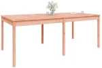 ΤΡΑΠΕΖΙ ΚΗΠΟΥ 203,5X100X76 CM DOUGLAS ΑΠΟ ΜΑΣΙΦ ΞΥΛΟ 823988