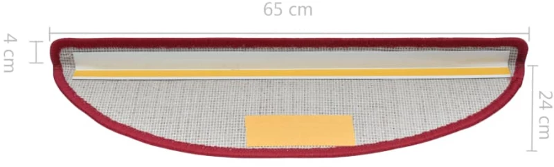 ΠΑΤΑΚΙΑ ΣΚΑΛΑΣ 15 ΤΕΜ. ΜΠΟΡΝΤΟ 65 X 24 X 4 ΕΚ. 133889