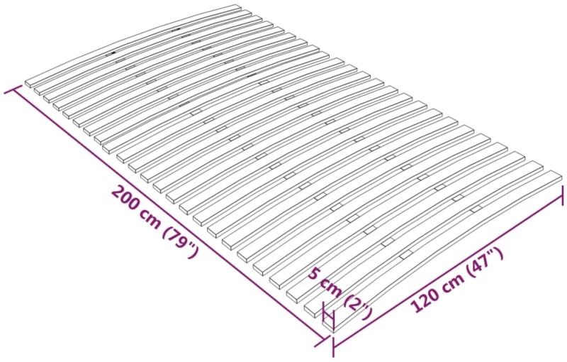 ΤΕΛΑΡΟ ΚΡΕΒΑΤΙΟΥ ΜΕ 24 ΣΑΝΙΔΕΣ 120 X 200 ΕΚ. 340079