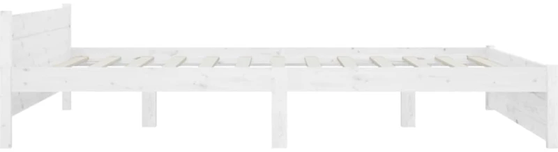 ΠΛΑΙΣΙΟ ΚΡΕΒΑΤΙΟΥ ΛΕΥΚΟ 150 X 200 ΕΚ. ΜΑΣΙΦ ΞΥΛΟ 5FT KING SIZE 815050